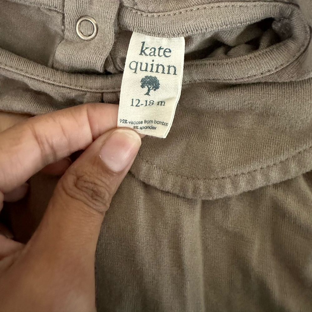 Kate Quinn Peter Pan Collar Onesie